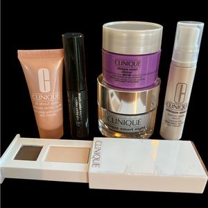 Clinique travel sizes skincare and makeup